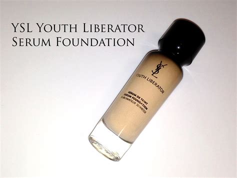 ysl youth liberator serum foundation discontinued|ysl youth liberator foundation reviews.